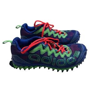 Adidas Vigor TR 3 Trail Running Shoes Women's Size 6 Blue Sneakers Colorful